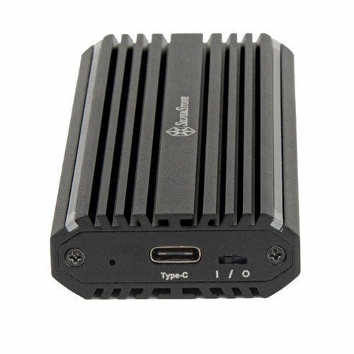 Silverstone USB-C 3.2 Gen2 10Gbps NVMe and SATA M.2 SSD RGB portable enclosure Silverstone USB-C 3.2 Gen2 10Gbps NVMe and SATA M.2 SSD RGB portable enclosure